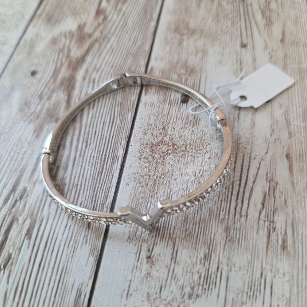 Women's Bangle Bracelet Silver